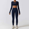 Tight yoga suit, nude quick drying exercise set, slimming fitness suit