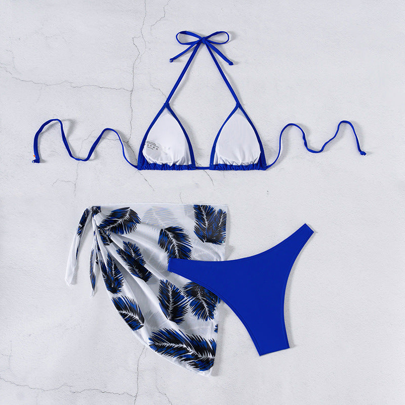 Bikini Swimwear Set for Women, Three-Piece - Classyfashion24.com