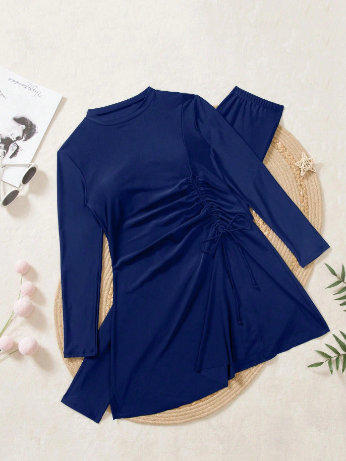Women's two-piece swimsuit set with long sleeves - Classyfashion24.com