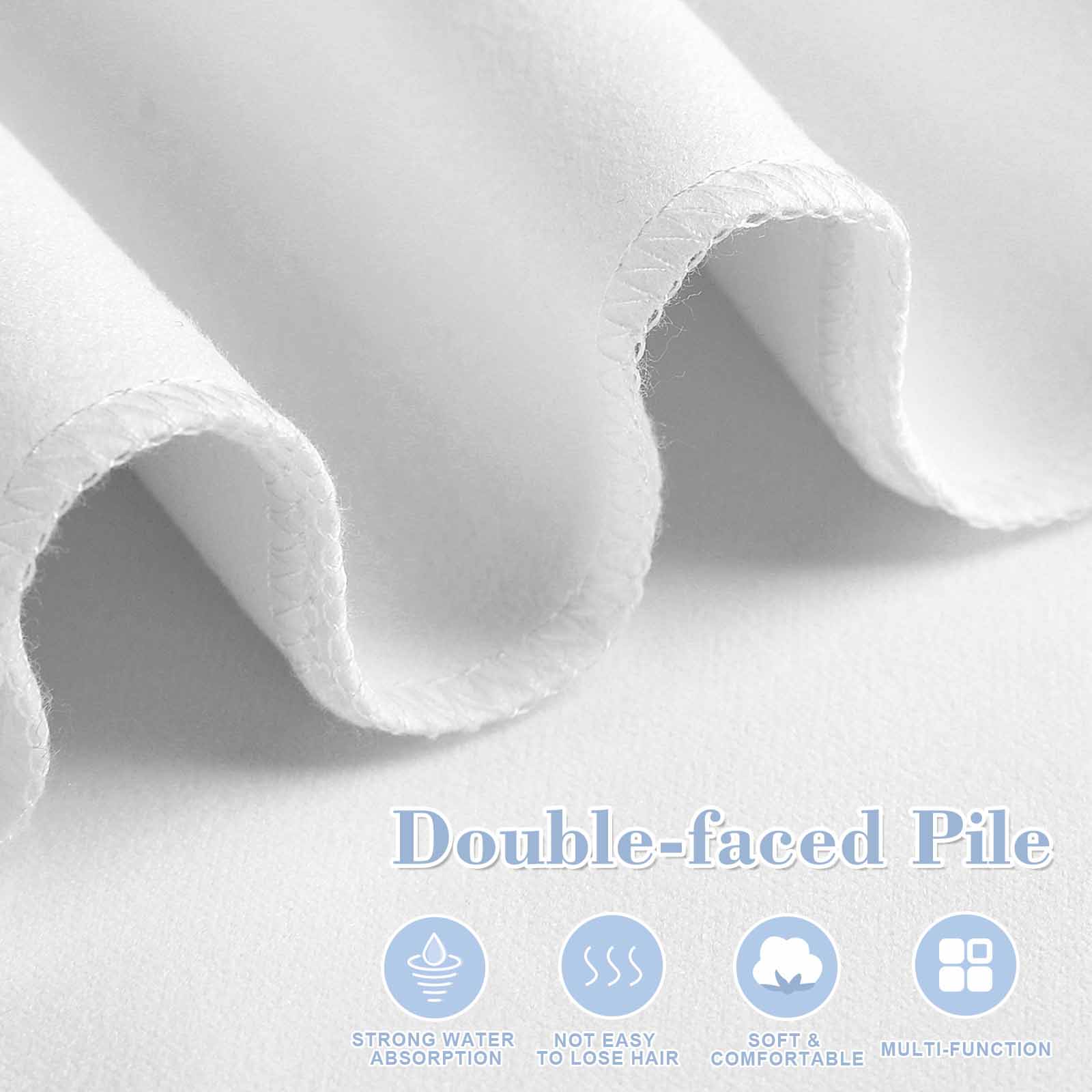 Plus Size Microfiber Beach Towel by classyfashionz, oversized 63"x32", featuring soft, double-faced pile for comfort and wate