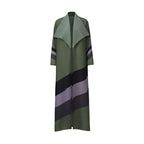 Windbreaker jacket for women with a high-end feel loose fit in large size and tied Muslim robe - Classyfashion24.com