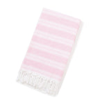 Turkish Striped Fringe Beach Towel – Quick Dry - Classyfashion24.com