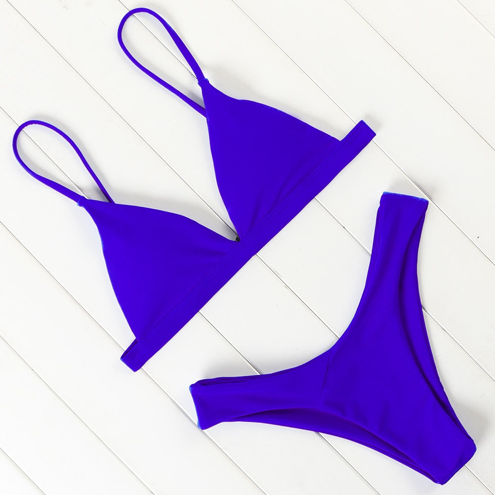 OMKAGI Push-Up Micro Bikini Set for Women