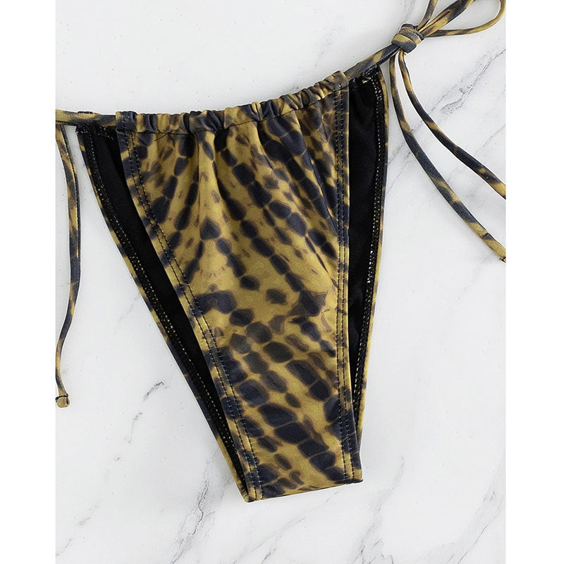 Printed triangle bikini - Classyfashion24.com