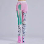 Cactus printed pantyhose with leopard print pattern as the sole personalized and fashionable pantyhose