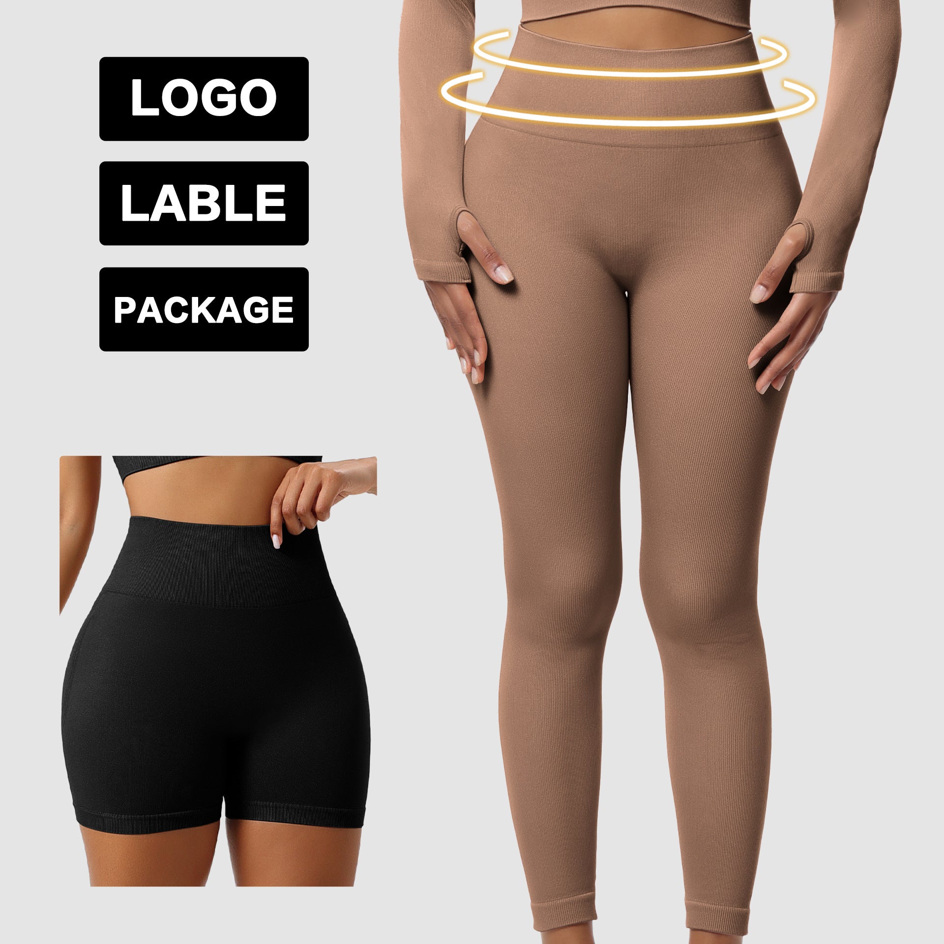 Butt-Lifting Leggings – High-Waist Anti-Visible Line Sports Yoga Pants