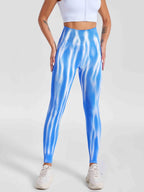 Dyed Aurora High-Waisted Seamless Yoga Pants Tummy Control Fitted Workout Leggings Fitness Pants - Classyfashion24.com