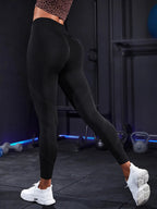 High Waist Active Leggings – Black