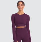 Women's Long Sleeve Top Gym Leggings