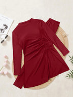 Women's two-piece swimsuit set with long sleeves - Classyfashion24.com