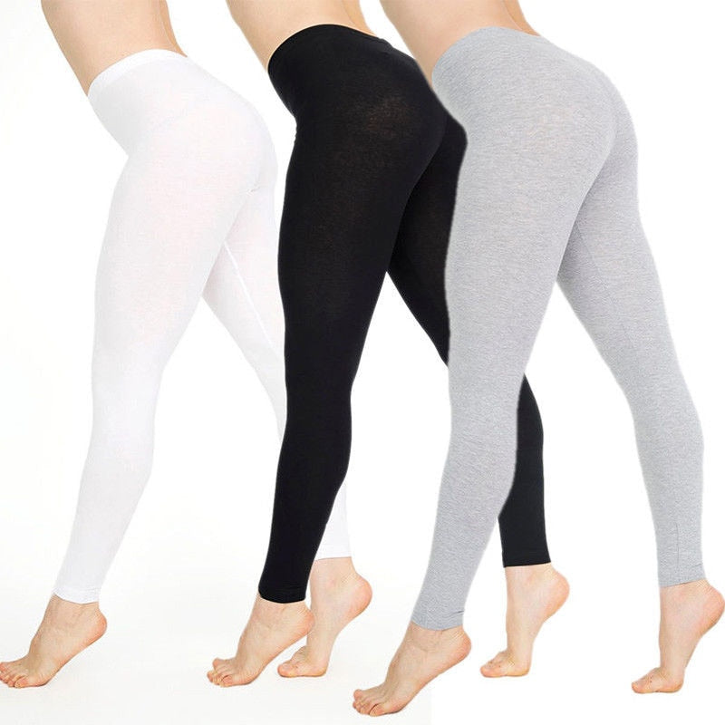 Comfort and style cotton leggings for women 2XL Free Shipping