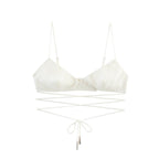 Embellished Triangle Cup Bra & Panty Set - Classyfashion24.com