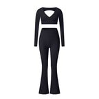 High-Waist Shaping Yoga Suit Set for Women - Classyfashion24.com