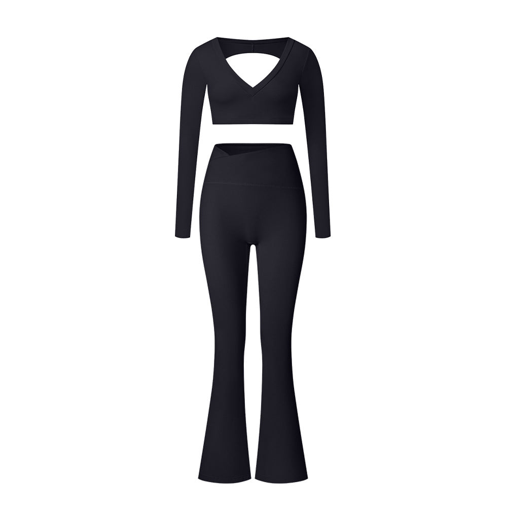 High-Waist Shaping Yoga Suit Set for Women