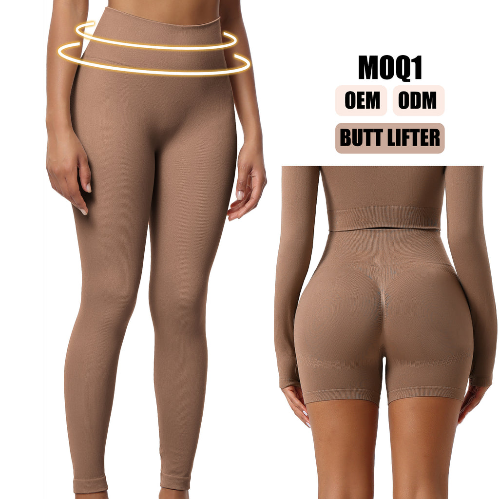 Butt-Lifting Leggings – High-Waist Anti-Visible Line Sports Yoga Pants