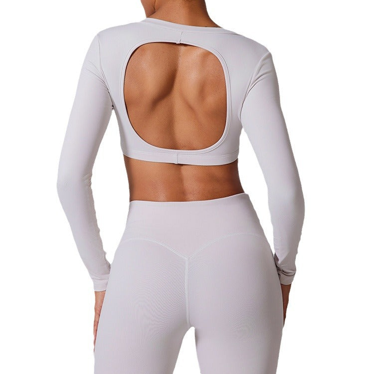 High-Waist Shaping Yoga Suit Set for Women - Classyfashion24.com