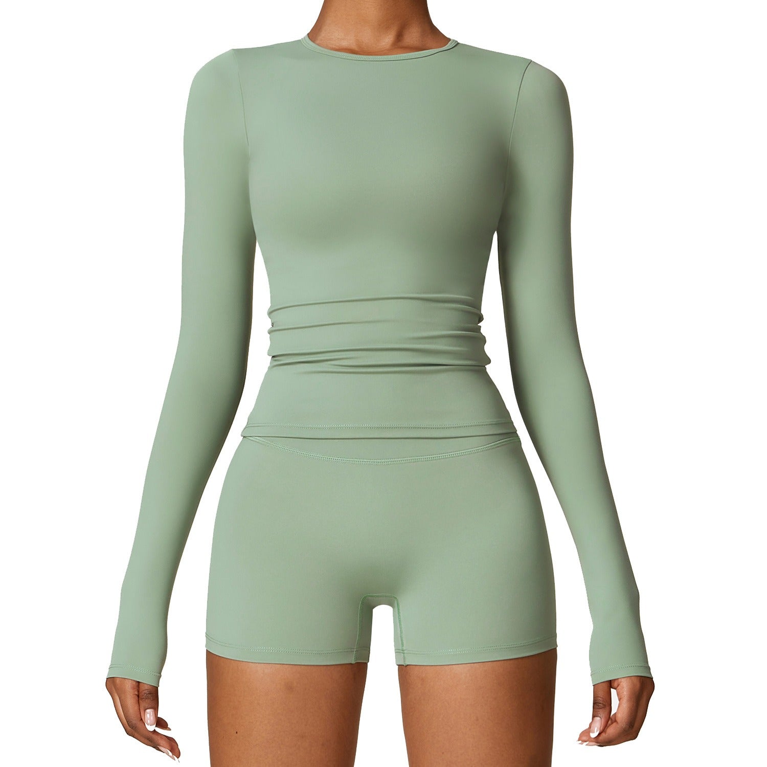 Long-Sleeve Yoga Top for Pilates & Running - Classyfashion24.com