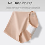 Cotton Antibacterial Breathable Quick-Dry Cooling Seamless High-Waisted Tummy-Control Women's Underwear - Classyfashion24.com