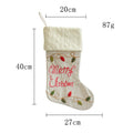 Knitted Christmas Socks Candy Gift Bags