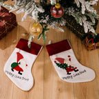 Santa Claus Christmas Socks Gift Bags - Classyfashion24.com