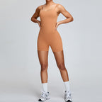 Nude Yoga Camisole Jumpsuit for Women - Classyfashion24.com