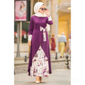Muslim Print Fake Two Piece New Ethnic Costume Dress - Classyfashion24.com