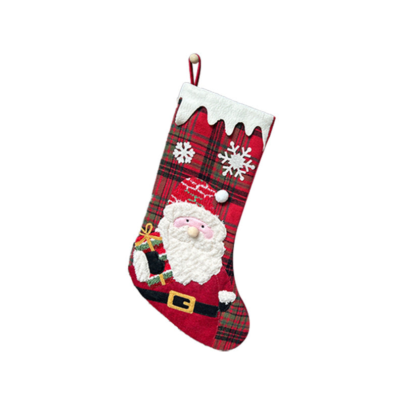 Christmas Doll Socks Gift Bags