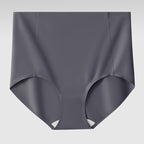 Cotton Antibacterial Breathable Quick-Dry Cooling Seamless High-Waisted Tummy-Control Women's Underwear - Classyfashion24.com