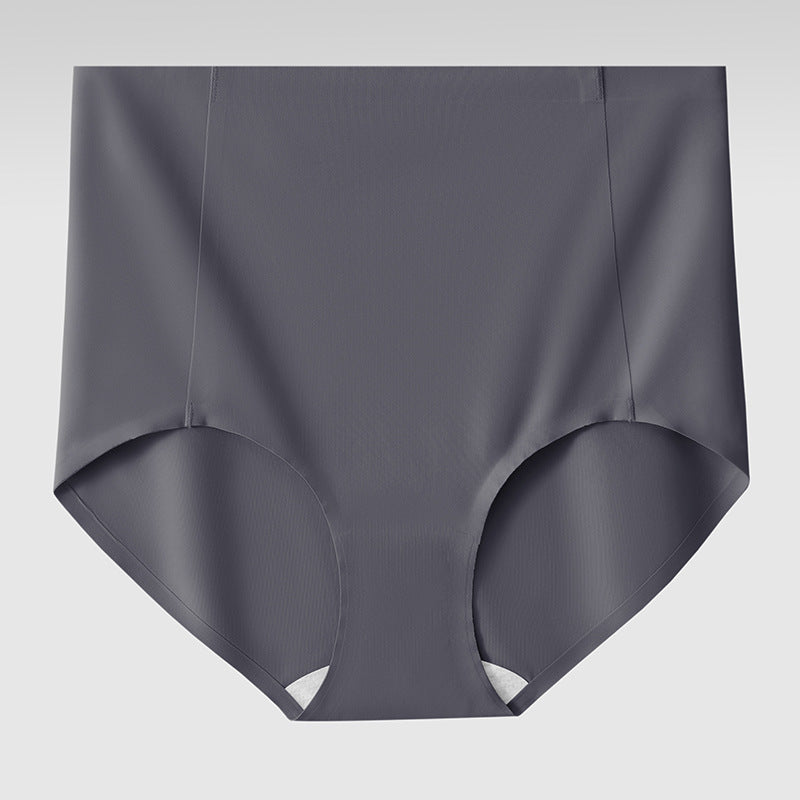 Cotton Antibacterial Breathable Quick-Dry Cooling Seamless High-Waisted Tummy-Control Women's Underwear - Classyfashion24.com