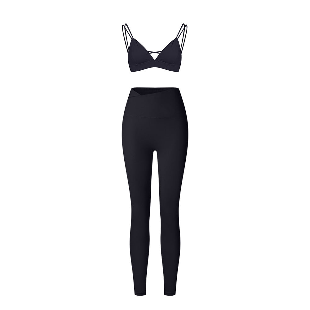 High-Waist Shaping Yoga Suit Set for Women