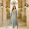 Muslim Middle Eastern Long Robe Women's Dubai Turkish Abaya Sequined Maxi Dress - Classyfashion24.com