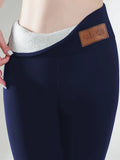 Women’s High-Waisted Sherpa Fleece-Lined Winter Leggings – Thermal Yoga Pants - Classyfashion24.com