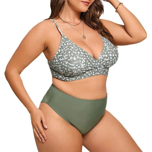 Bikini Set Plus Size Swimwear for Women Beach Hot Spring Swimwear - Classyfashion24.com
