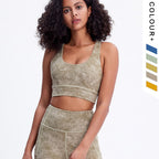 5-Color Tie-Dye Yoga Set with Sports Bra