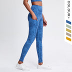 5-Color Tie-Dye Yoga Set with Sports Bra