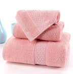 3-Piece Premium 100% Cotton Bath & Hand Towel Set