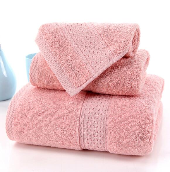 3-Piece Premium 100% Cotton Bath & Hand Towel Set
