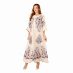 Middle Eastern Muslim Long Robe Women's Dubai Turkey Women's Beaded Large Robe Export - Classyfashion24.com