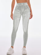 High-Waisted Seamless Yoga Shorts for Women