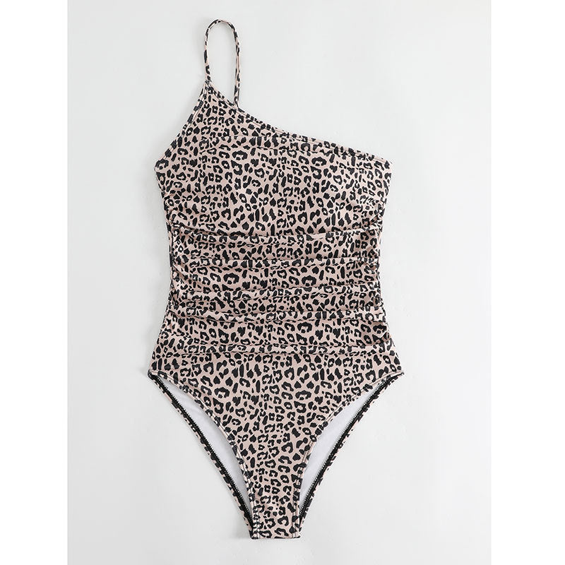 Leopard print one-piece swimsuit - Classyfashion24.com