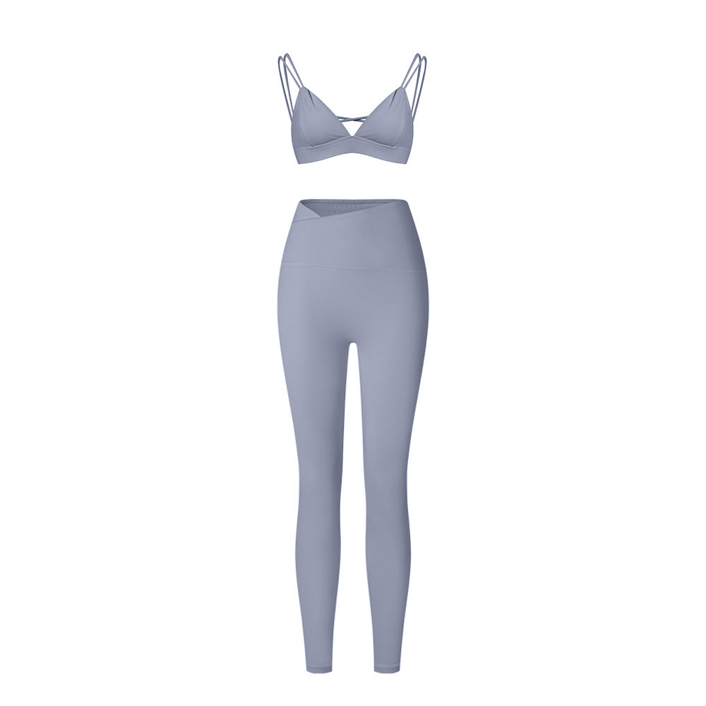 High-Waist Shaping Yoga Suit Set for Women