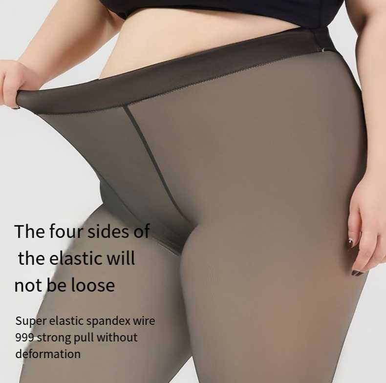 Close-up texture of medium thickness black nylon pantyhose fabric.