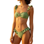 Two-Piece Swimwear for Beach Vacation, Women's Swimwear - Classyfashion24.com