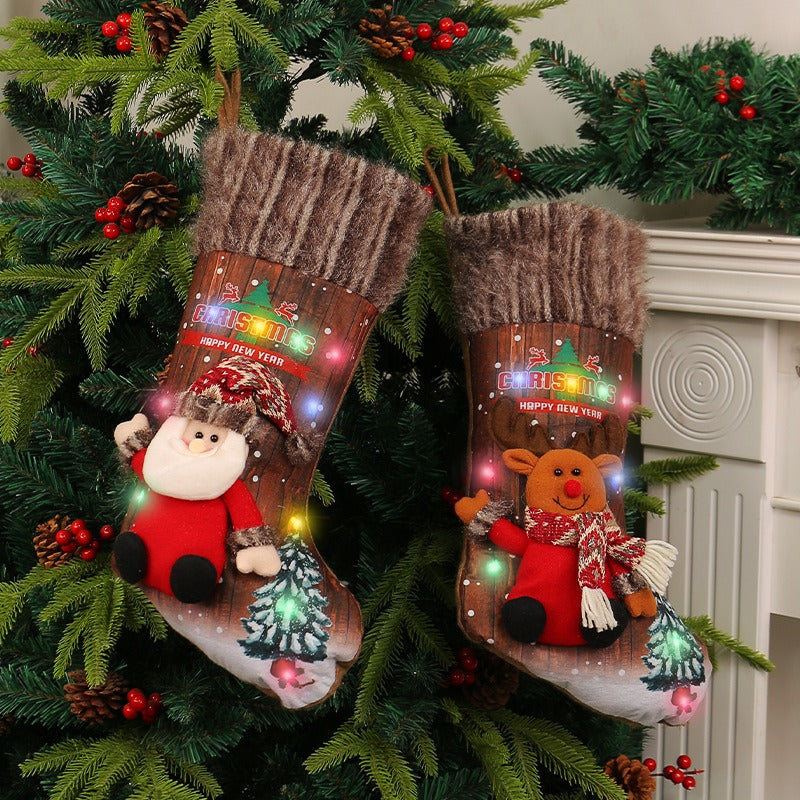 Christmas Socks Tree Decor Gift Bags - Classyfashion24.com