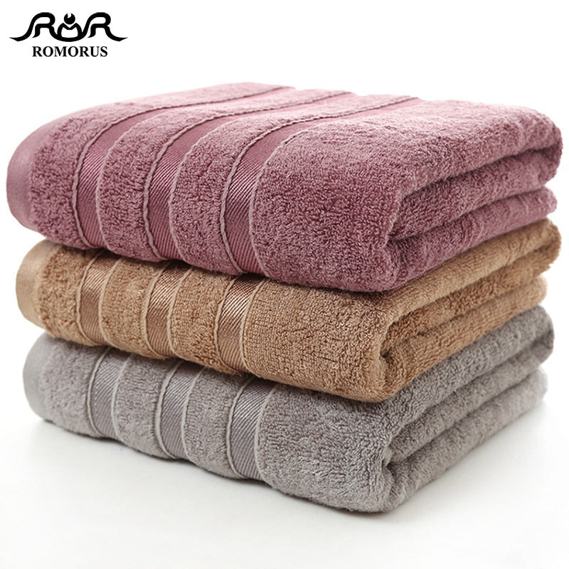 ROMORUS Bamboo Fiber Bath Towel Set - Classyfashion24.com