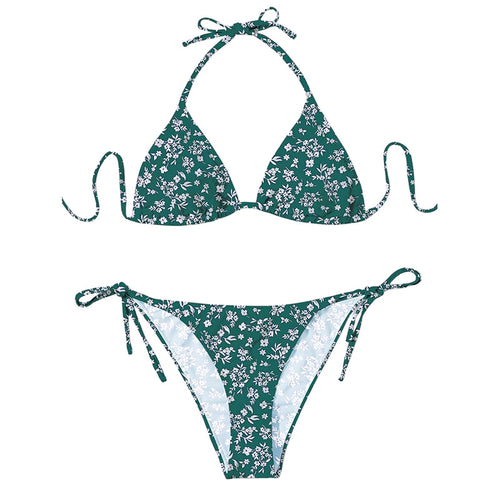 Sexy Backless Beach Bikini Set for Women, Two-Piece Strap Swimwear, Sexy Bikini Swimsuit - Classyfashion24.com