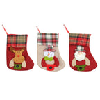 Santa Claus Christmas Tree Sock Pendant