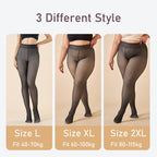 Transparent Leggings – Bare Legs Artifact High Waist Warmth Pants