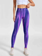 Dyed Aurora High-Waisted Seamless Yoga Pants Tummy Control Fitted Workout Leggings Fitness Pants - Classyfashion24.com