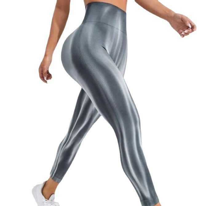 Dyed Aurora High-Waisted Seamless Yoga Pants Tummy Control Fitted Workout Leggings Fitness Pants - Classyfashion24.com